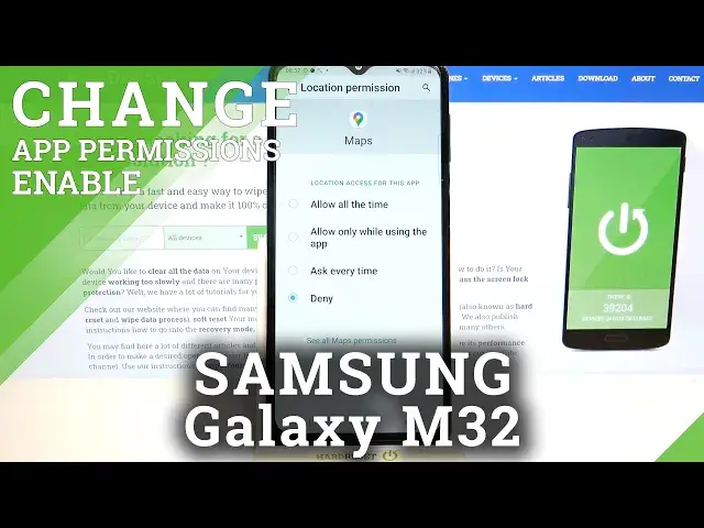 'Video thumbnail for How to Manage App Permissions on SAMSUNG Galaxy M32 – Apps Settings'