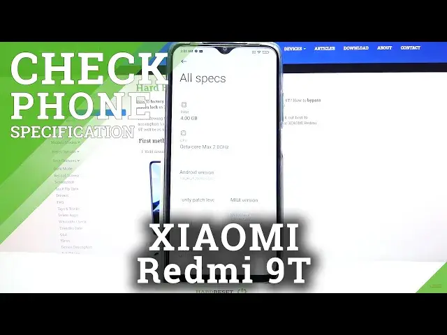 'Video thumbnail for How to Check Phone Specifications in XIAOMI Redmi 9T – Find Phone Info'