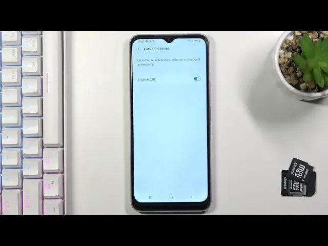 'Video thumbnail for How to Enable Spell Checker in SAMSUNG Galaxy A22 – Use Text Correction'