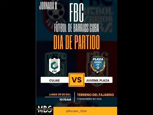 Video thumbnail for Cujae VS Plaza Juvenil (Partido 50)