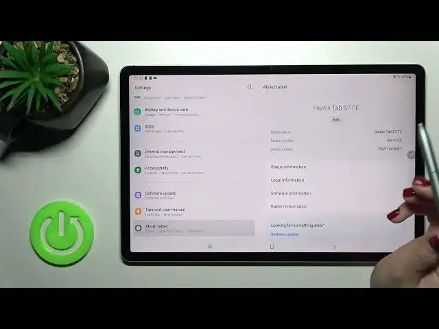'Video thumbnail for How to Check Phone Model on Samsung Galaxy TAB S7 FE – Find Device Info'