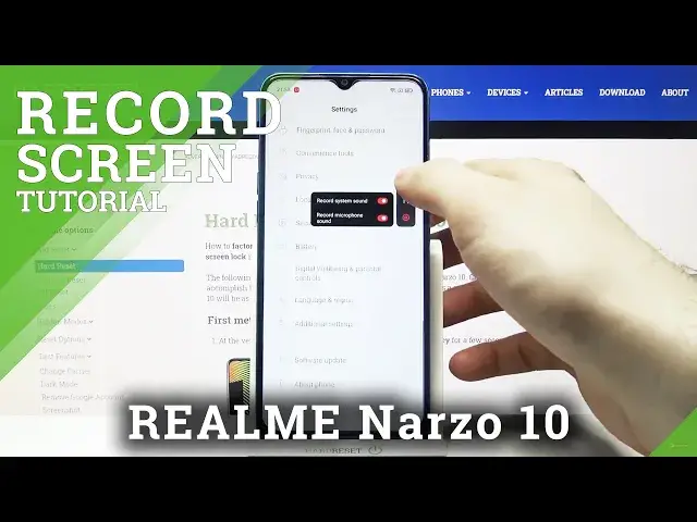 'Video thumbnail for How to Record Screen on REALME Narzo 10 – Capture Screen Activities'