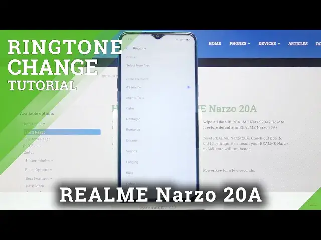 Video thumbnail for REALME Narzo 20A - How to Change Ringtone & Open Ringtones List