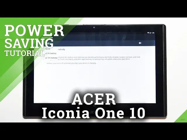 Video thumbnail for How to Activate Power Saving Mode in ACER Iconia One 10 – Extend Battery Life