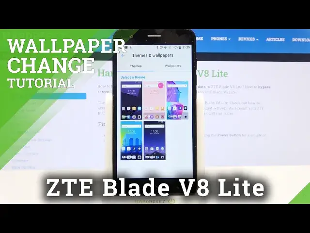 'Video thumbnail for How to Change Wallpaper in ZTE Blade V8 Lite – Find Wallpaper Section'