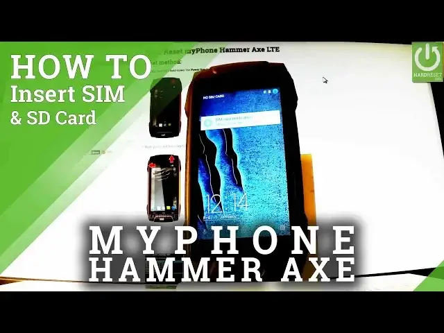'Video thumbnail for Insert SIM & SD in myPhone Hammer Axe - Install Micro SIM & Micro SD'