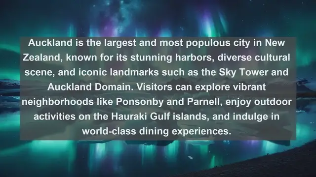 Video thumbnail for Discovering New Zealand: Top 10 Largest Cities in the Land of the Long White Cloud