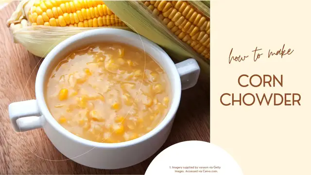 Video thumbnail for Corn Chowder