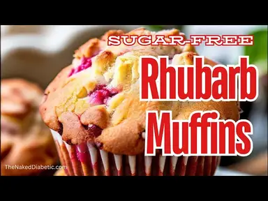 'Video thumbnail for Sugar Free Rhubarb Muffins SD 480p'