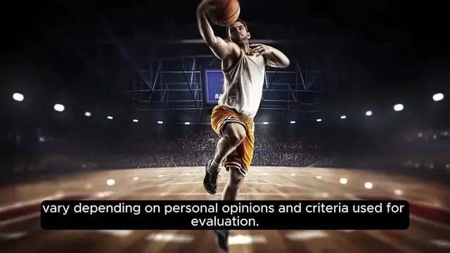 Video thumbnail for Top 10 Greatest Basketball Players