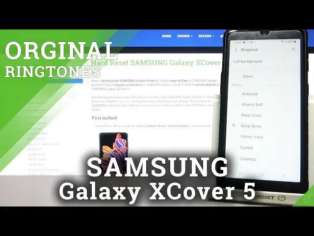 'Video thumbnail for How to Find Galaxy Ringtones in SAMSUNG Galaxy XCover 5 – Ringtones List'