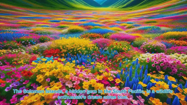 Video thumbnail for Discover the Wildlife Wonders of the Solomon Islands