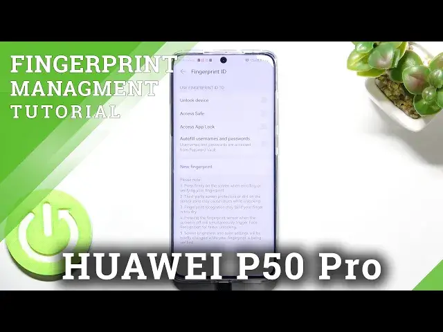 Video thumbnail for How to Add Fingerprint to HUAWEI P50 Pro - Scan Fingerprint