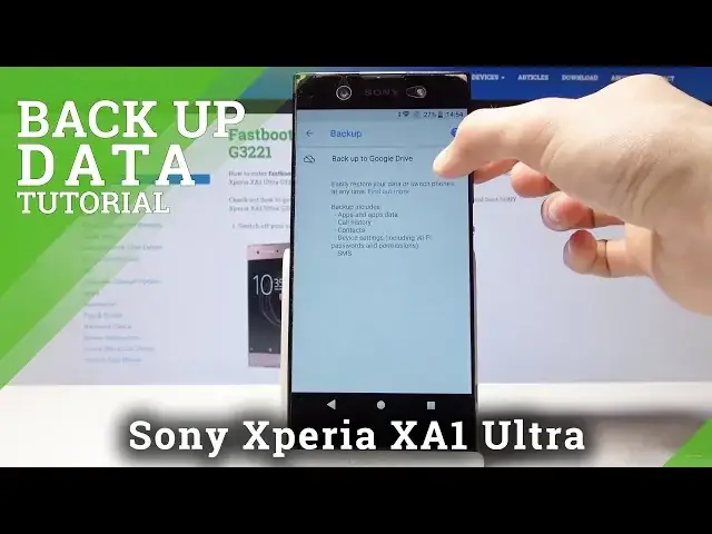 Video thumbnail for How to Enable Google Backup in Sony Xperia XA1 Ultra - Google Backup / Save Data
