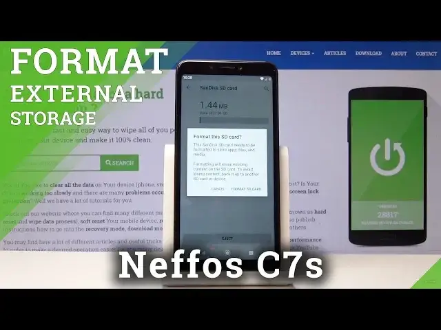 'Video thumbnail for How to Format SD Card in Neffos C7s - Fix Memory Card'