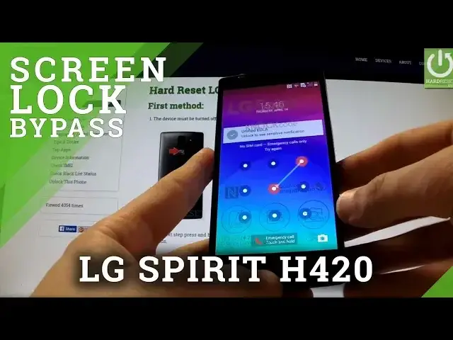 Video thumbnail for Hard Reset LG Spirit H420 - bypass PATTERN and PASSWORD