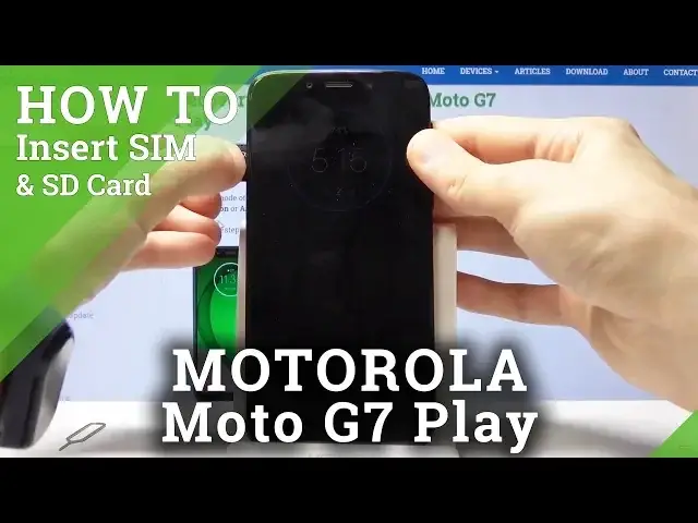 'Video thumbnail for How to Insert SIM & SD Card in Motorola Moto G7 Play - Nano Sim / Micro SD Installation'