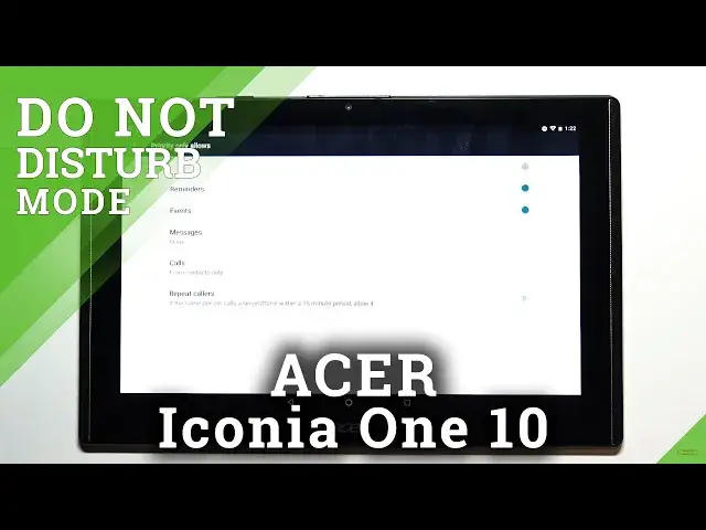 Video thumbnail for How to Enable DND Mode in ACER Iconia One 10 – Change Audio Profile