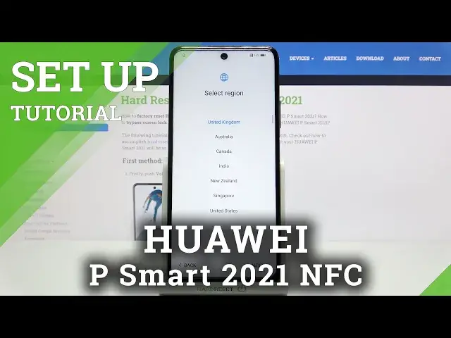 Video thumbnail for How to Set Up HUAWEI P Smart 2021 NFC – Initial Setup