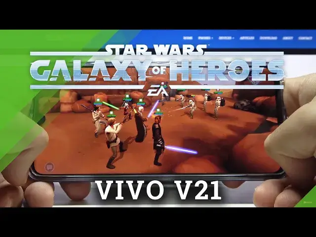 Video thumbnail for Star Wars Galaxy of Heroes on VIVO V21 | GamePlay Test