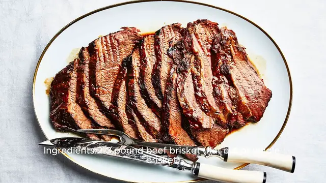 Video thumbnail for Beef brisket recipe
