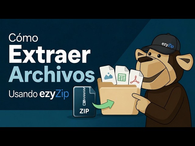 Video thumbnail for 📦 Cómo Extraer Archivos con EzyZip en Línea Gratis | Sin Necesidad de Instalar Software