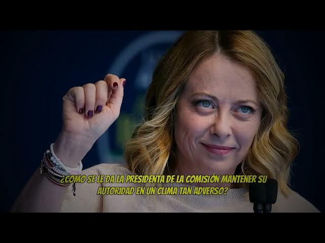 Video thumbnail for La primera ministra italiana George Meloni lanza un ataque directo a l