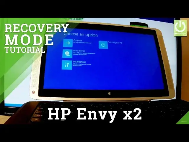 Video thumbnail for How Boot Into Troubleshoot Mode in HP Envy x2 - HP Recovery Mode