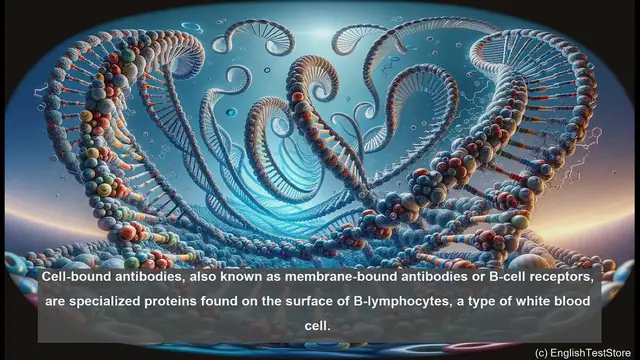 Video thumbnail for Cell bound antibodies in biology