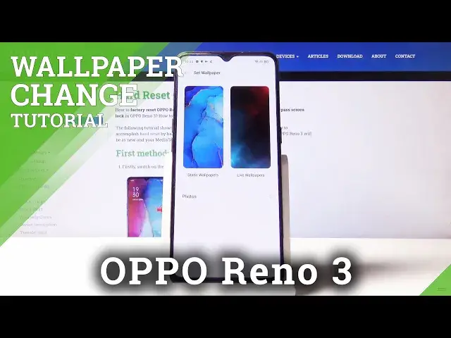'Video thumbnail for How to Change Wallpaper in OPPO Reno 3 – Refresh Your Display'