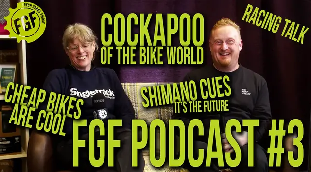 Video thumbnail for Fresh Goods Friday Podcast 2025 ep3 - Andi, the Cockapoo of the bike industry