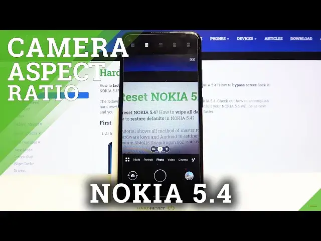 'Video thumbnail for Nokia 5.4 - How to Change Camera Aspect Ratio'
