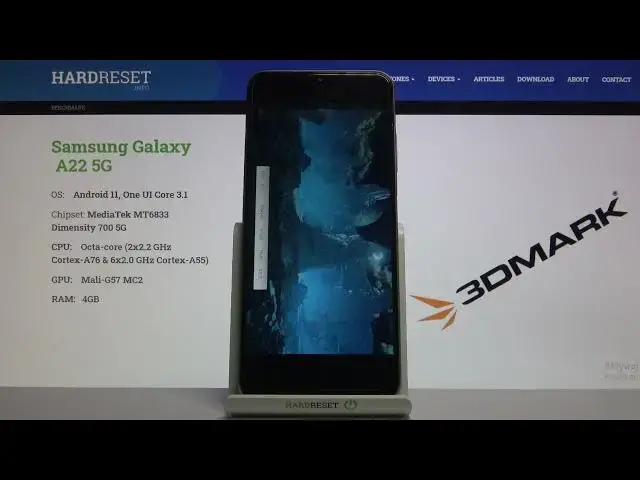 'Video thumbnail for Benchmark SAMSUNG Galaxy A22 5G | 3DMark Wild Life Extreme | MediaTek Dimensity 700 | 4GB RAM | Test'
