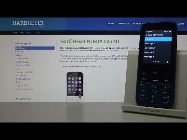 Video thumbnail for How to Find Message Alerts in NOKIA 225 4G - Sound Settings