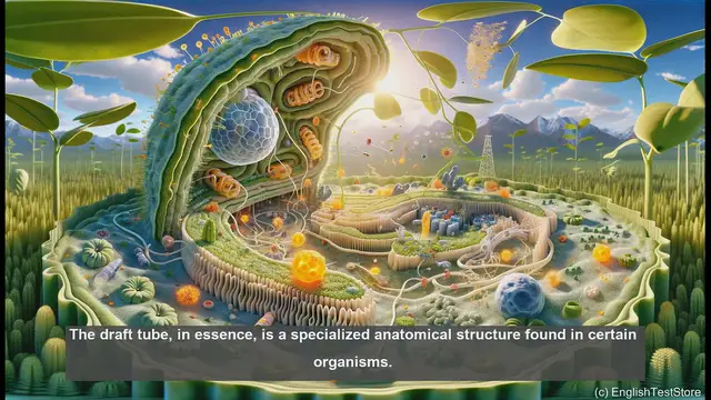Video thumbnail for Draft tube in biology - meaning, definition and examples