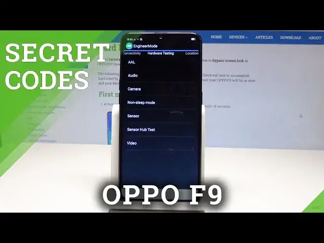 'Video thumbnail for OPPO F9 SECRET CODES / Hidden Mode / Servcie Menu'