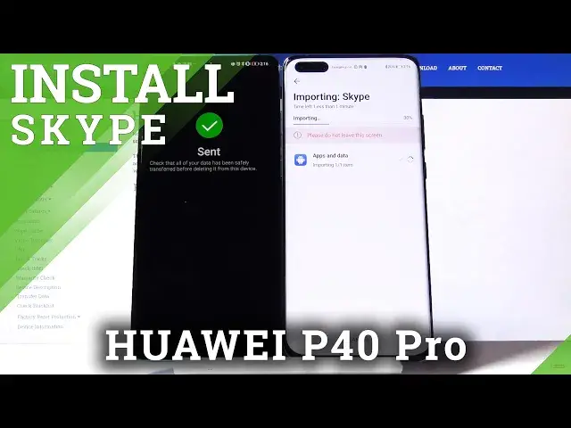 Video thumbnail for How to Install Skype on Huawei P40 Pro - Download Skype App