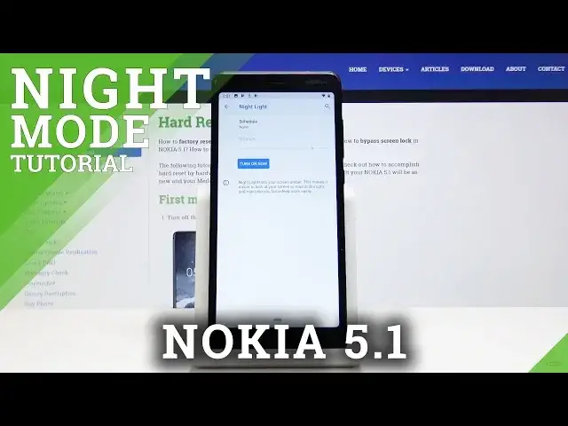 'Video thumbnail for How to Enable Night Light in NOKIA 5.1'