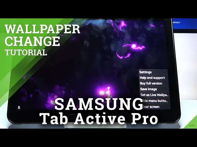 Video thumbnail for How to Apply for Live Wallpaper Magic Fluids in SAMSUNG Galaxy Tab Active Pro