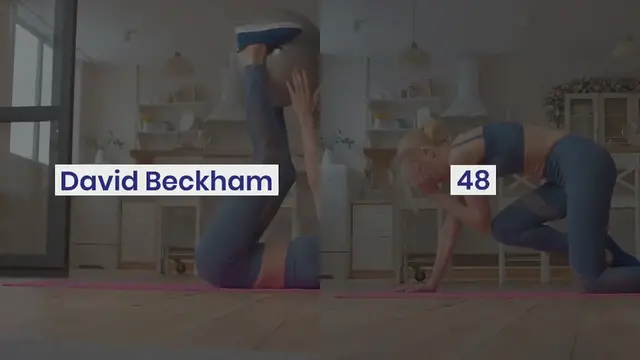 Video thumbnail for David Beckham Gets Sweaty During Intense Shirtless Workout