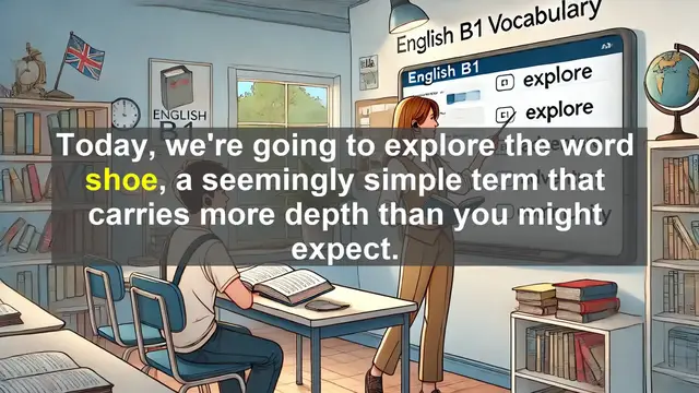 Video thumbnail for 2500 Must Know CEFR B1 Vocabulary - The Word 'Shoe': From Basic Footwear to Rich Linguistic Heritage