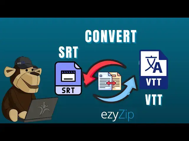 'Video thumbnail for 🎬 How to Convert SRT to VTT Subtitles Online Free | No Software Required'