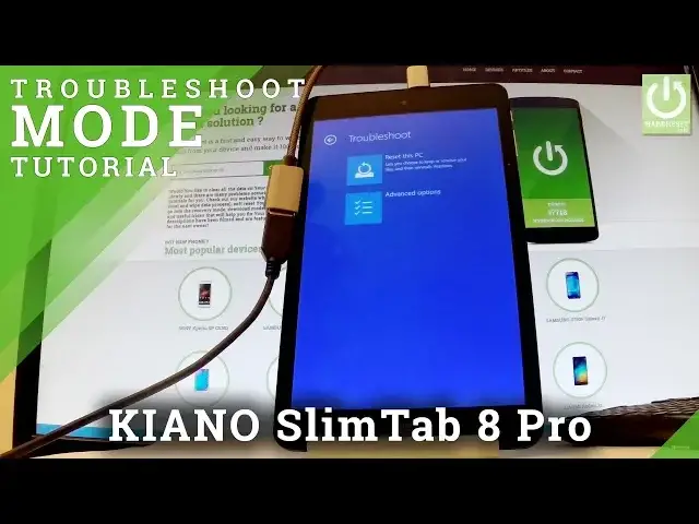 'Video thumbnail for How to Enter Troubleshoot Mode in KIANO SlimTab 8 Pro - Windows Recovery Mode'
