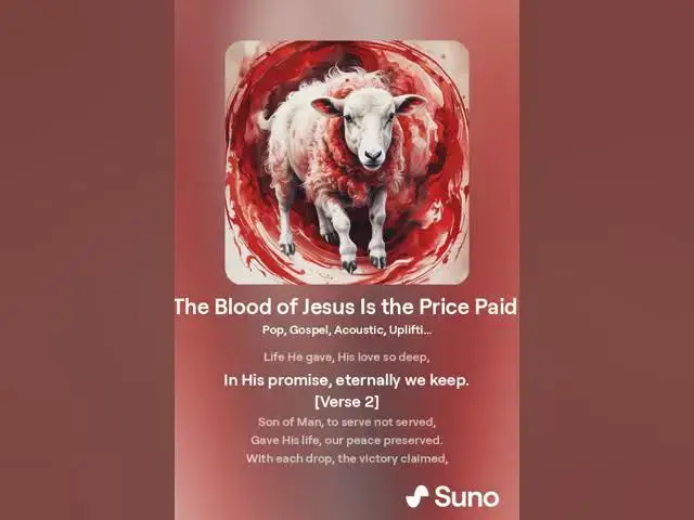 Video thumbnail for The Blood of Jesus Is the Price Paid #christiansongs #christianaffirmations