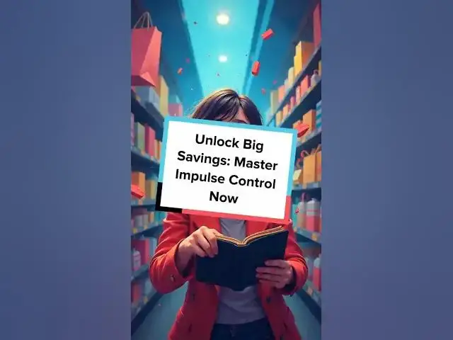 Video thumbnail for Unlock Big Savings: Master Impulse Control Now