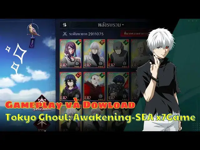 Video thumbnail for Rivew Gameplay Tokyo Ghoul: Awakening-SEA x7game thế giới chiến thuật kịch tính và đầy cảm xúc