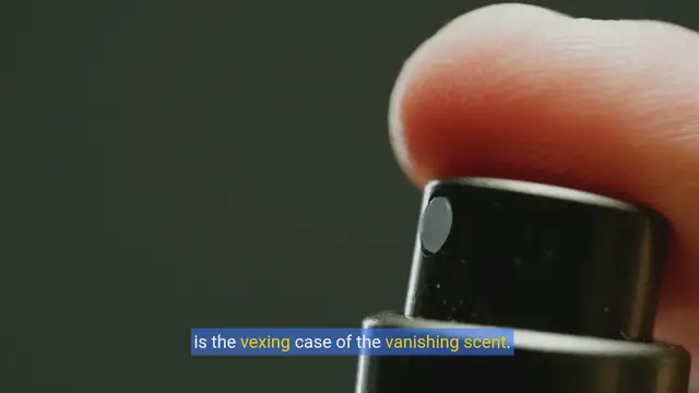 Video thumbnail for Secrets to preserving perfume: maximizing longevity and freshness