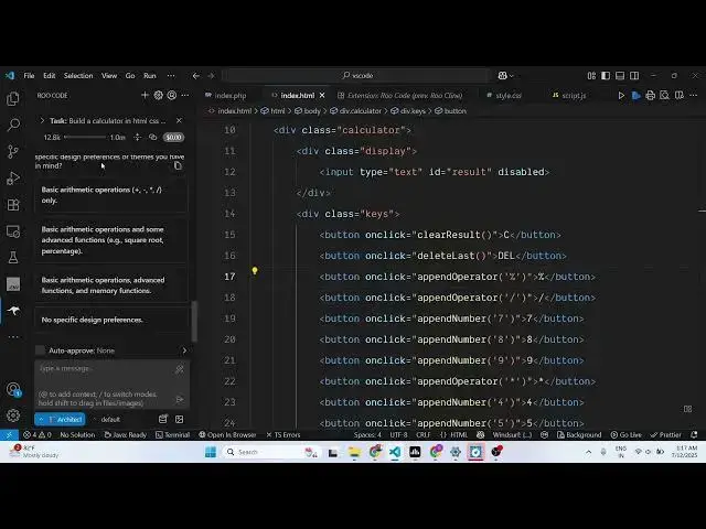 Video thumbnail for INSANE FREE AI Coding Assistant for VS Code 🤯  Better Than Gemini & Claude RooCode Setup + Demo!