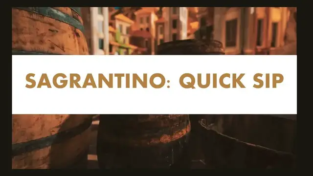'Video thumbnail for Sagrantino: Quick Sip'