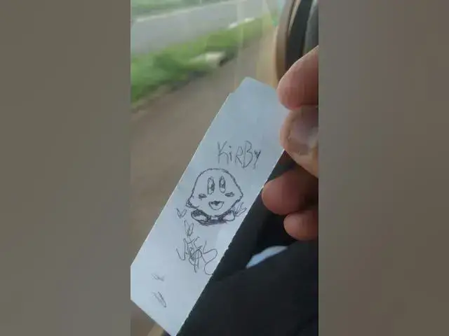 'Video thumbnail for Drawing in bus | Desenhando no ônibus ;)'